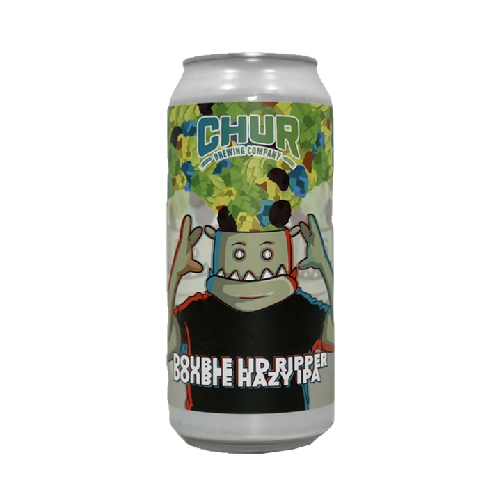 Chur Brewing Co - Double Lid Ripper Hazy IPA 8.5% 440ml Can