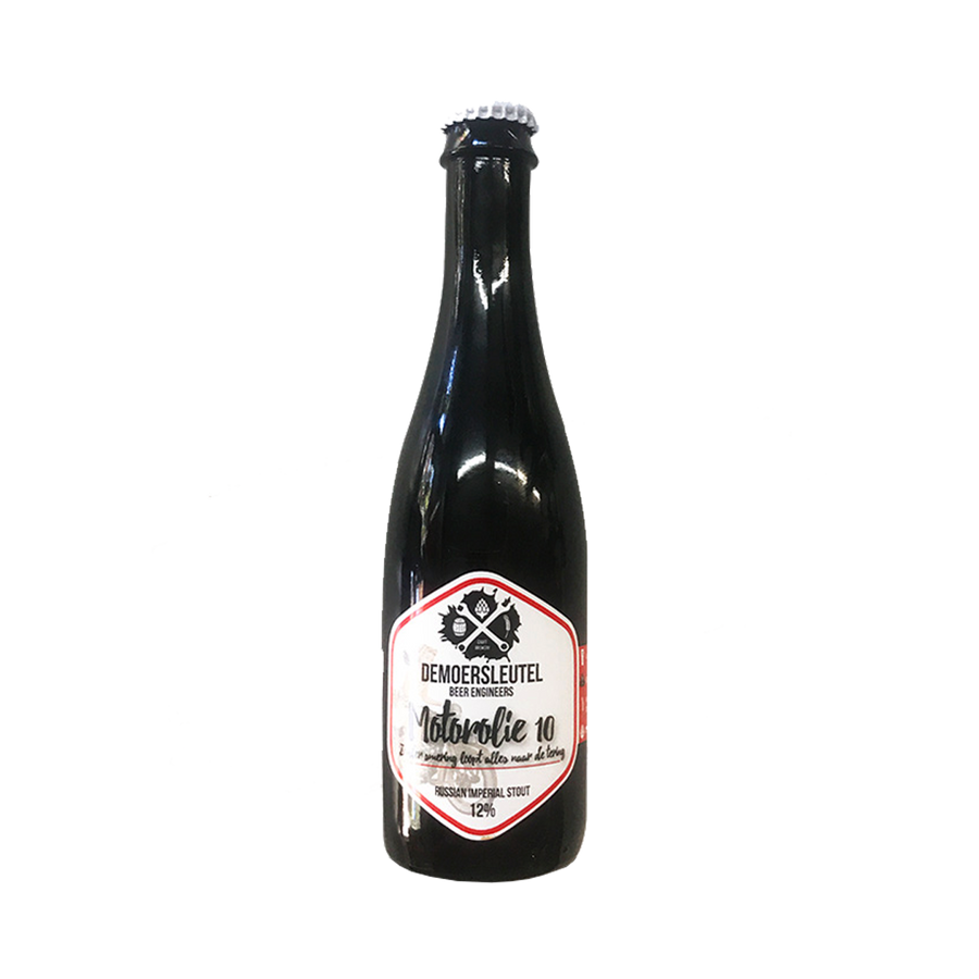 De Moersleutel Brouwerij - Motorolie Smokey Imperial Stout 12% 375ml Bottle