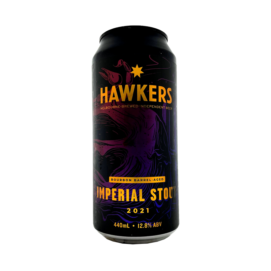 Hawkers BBA Imperial Stout 2021 12.8% 440ml Can