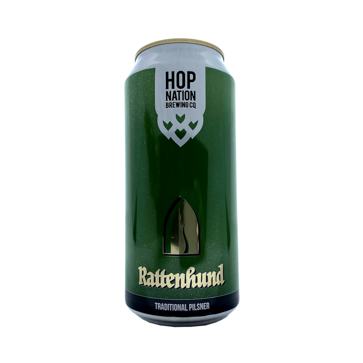 Hop Nation Brewing Co - Rattenhund Traditional Pilsner 4.8% 355ml Can