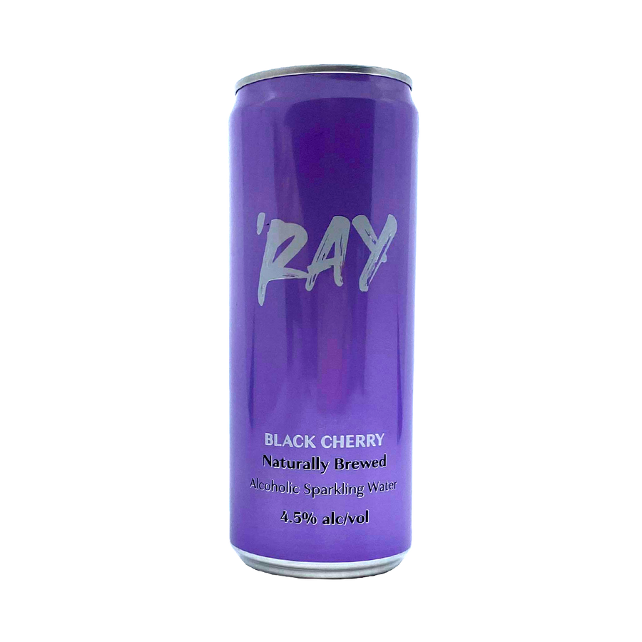 Hop Nation Brewing Co - 'Ray Black Cherry Seltzer 4.5% 330ml Can