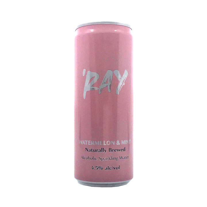 Hop Nation Brewing Co - 'Ray Watermelon & Mint Real Fruit Hard Seltzer 4.5% 330ml Can