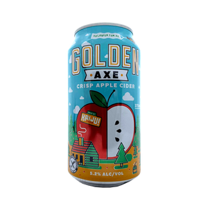 Kaiju Beer - Golden Axe Crisp Apple Cider 5.2% 375ml Can