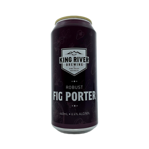 King River Brewing - Robust Fig Porter 6.4% 440ml Can
