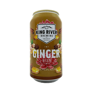 King River Brewing - Ginger Beer 4.5% 375ml Can