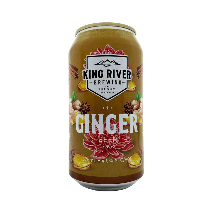 King River Brewing - Ginger Beer 4.5% 375ml Can