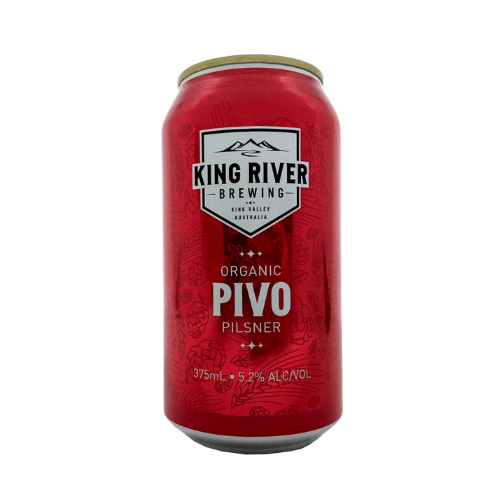 King River Brewing - Pivo Pilsner 5.2% 375ml Can
