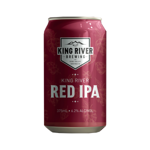 King River Brewing - Red IPA 6.2% 375ml Can