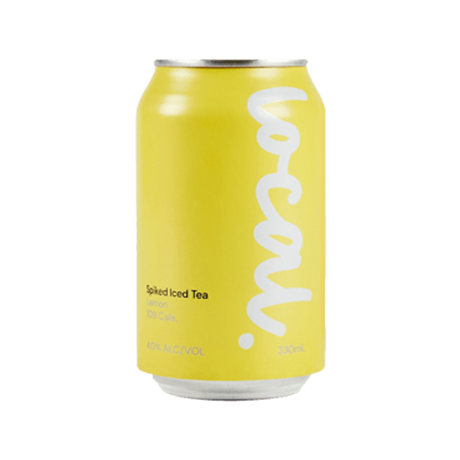 Local Brewing Co - Lemon Iced Tea Spiked Seltzer 4% 330ml Can