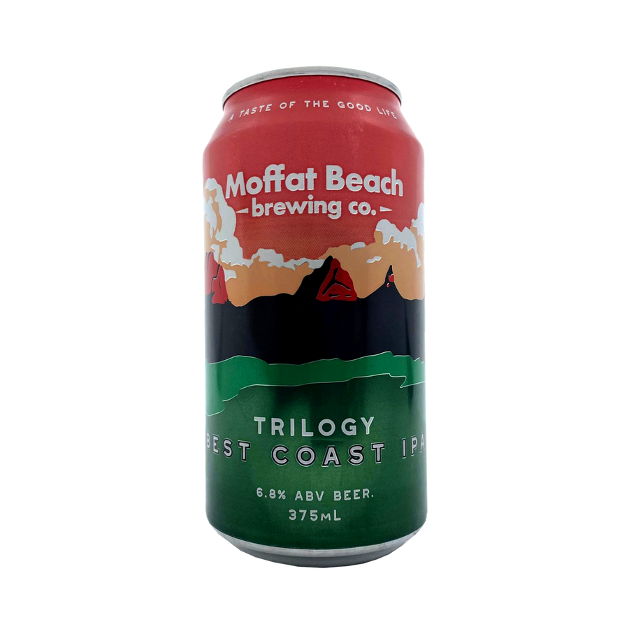 Moffat Beach Brewing Co - Trilogy Best Coast WCIPA 6.8% 375ml Can