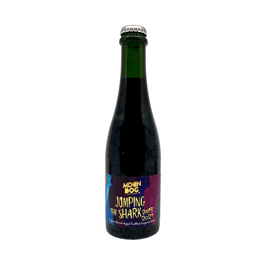 Moon Dog Brewing - Jumping the Shark 2013 Birthday Re-Release 2021 Imperial Stout 15.6% 375ml Bottle
