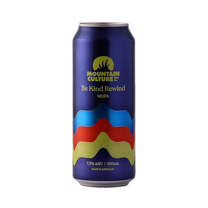 Mountain Culture Beer Co - Be Kind, Rewind NEIPA 7.3% 500ml Can