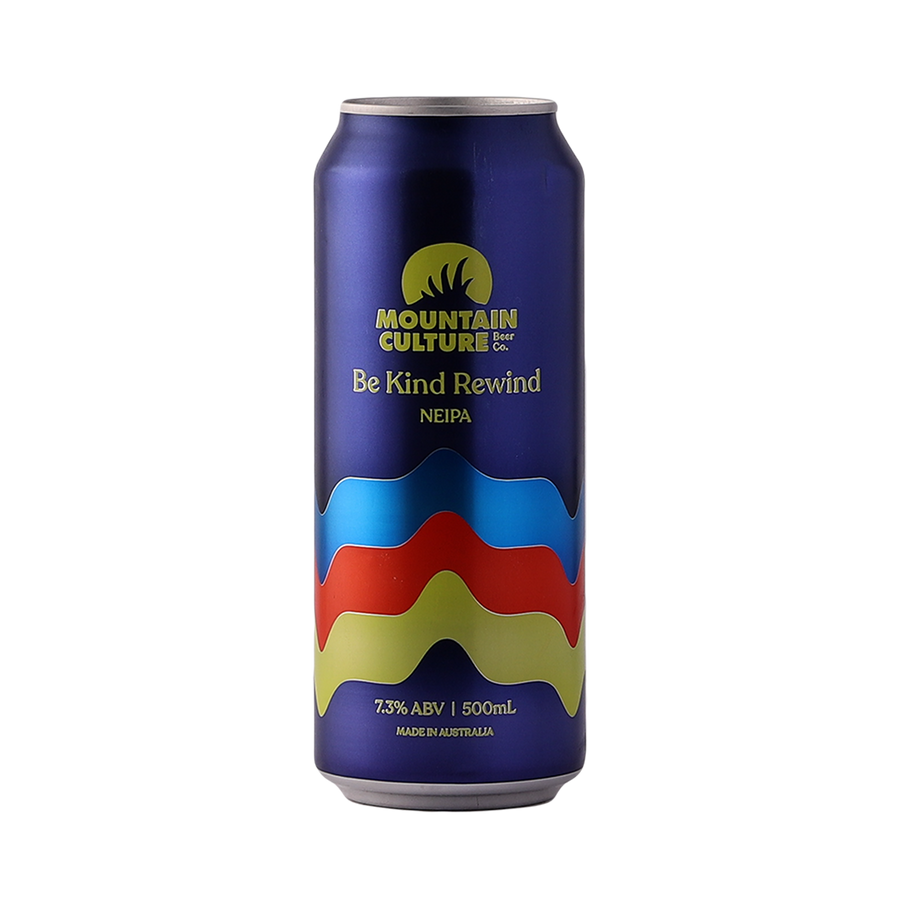 Mountain Culture Beer Co - Be Kind, Rewind NEIPA 7.3% 500ml Can