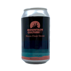 Mountain Culture Beer Co - Moon Dust Stout 5.6% 355ml Can
