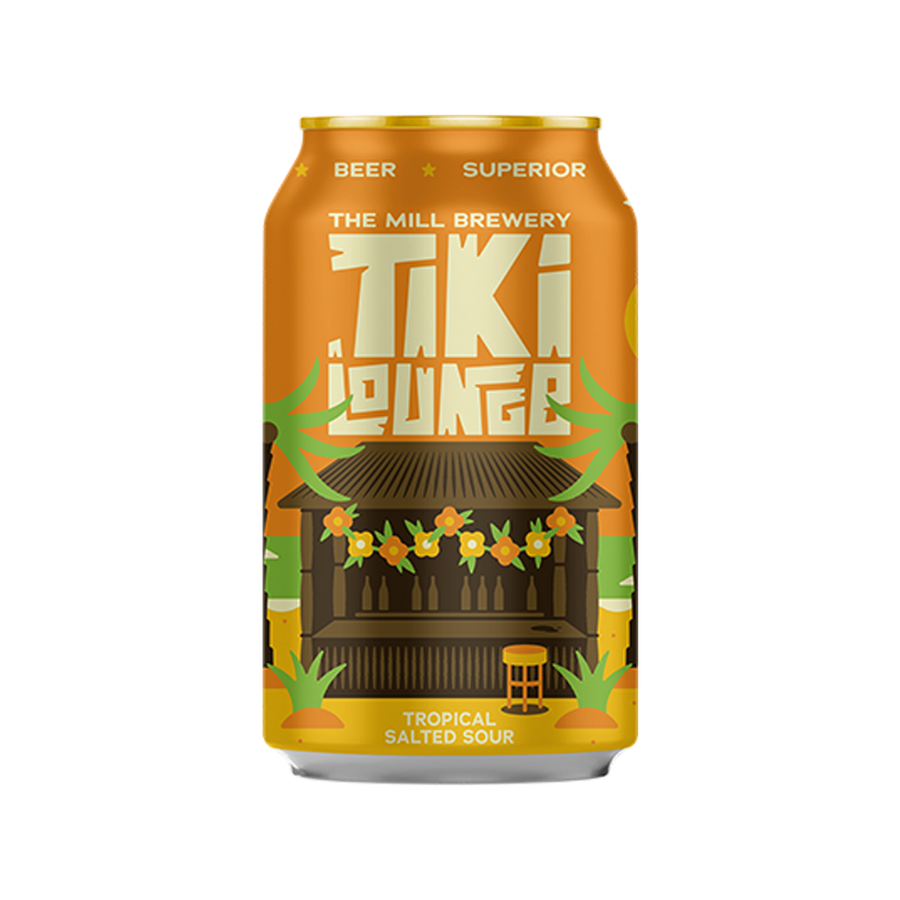 The Mill Brewery - Tiki Lounge Tropical Salted Sour 4.5% 375ml Can