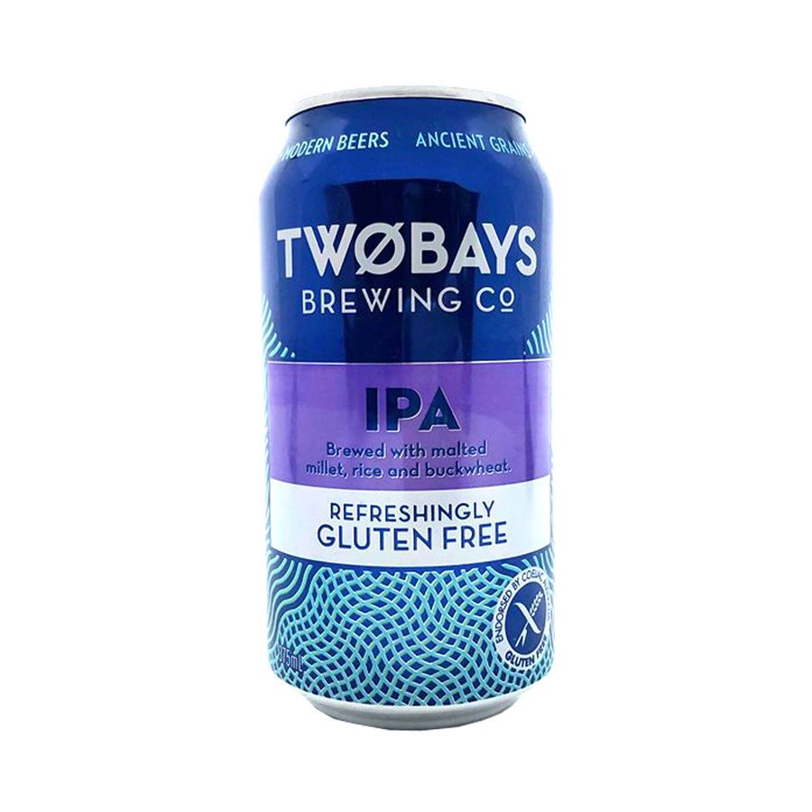 TwoBays Brewing Co - IPA 6% 375ml Can