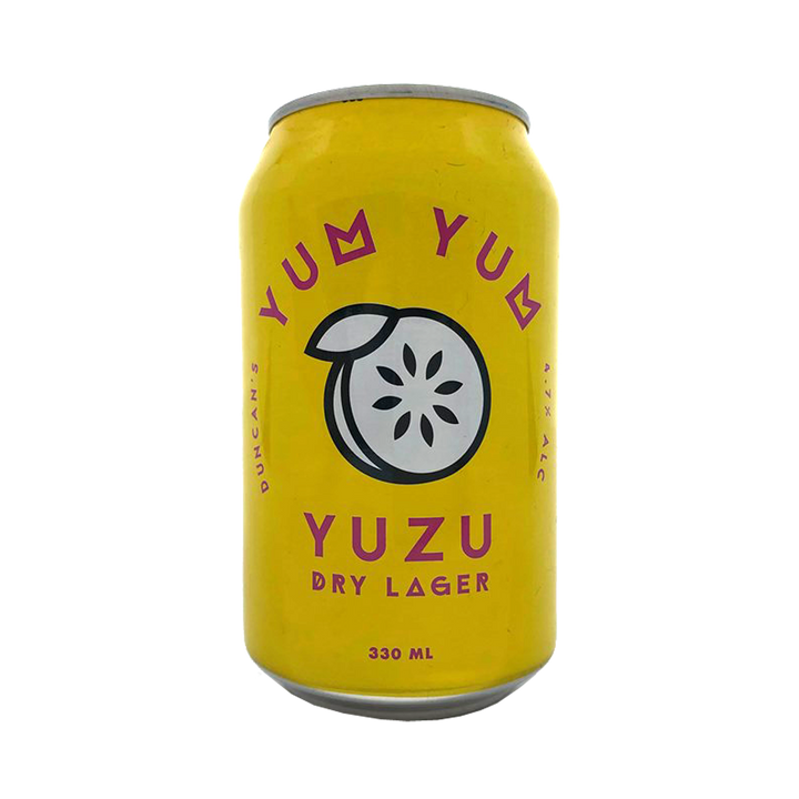 Duncan's Brewing - Yum Yum Yuzu Dry Lager 4.7% 330ml Can